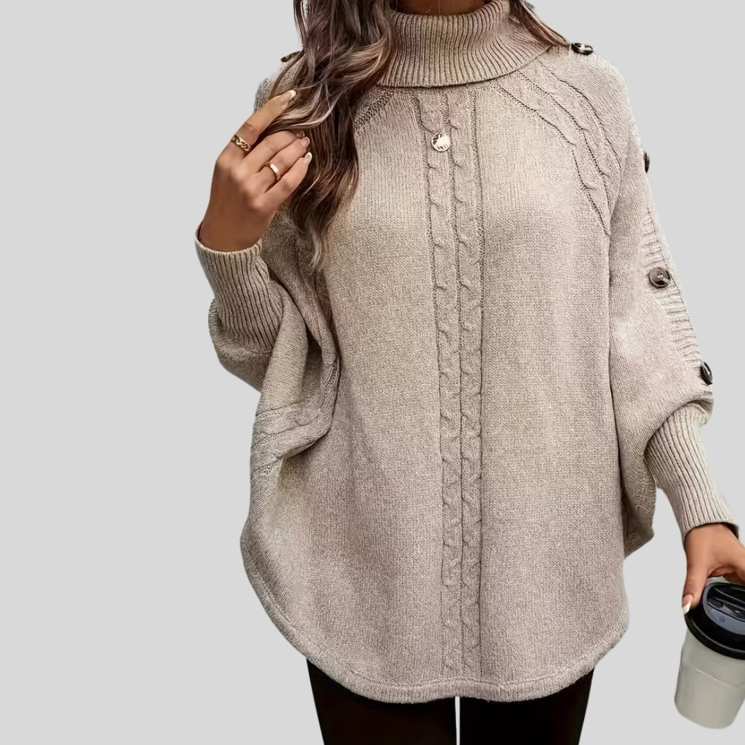 Norelle | Maglione a Trecce Collo Alto