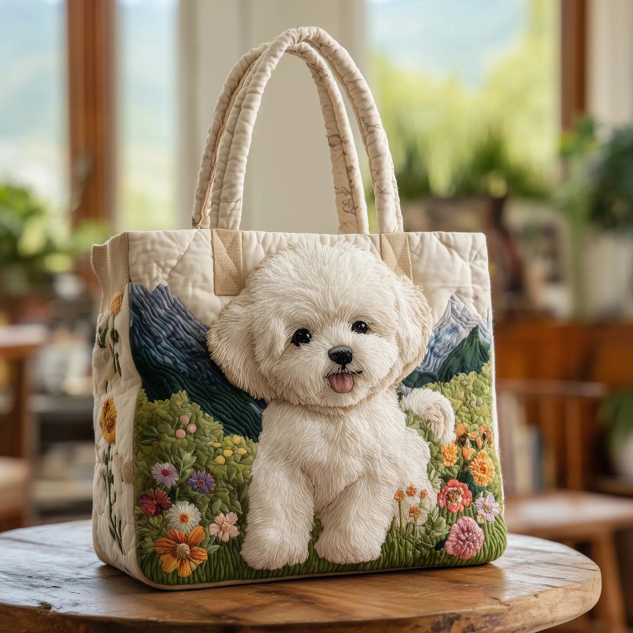 Borsa Artigianale Imbottita - Cane Incantato