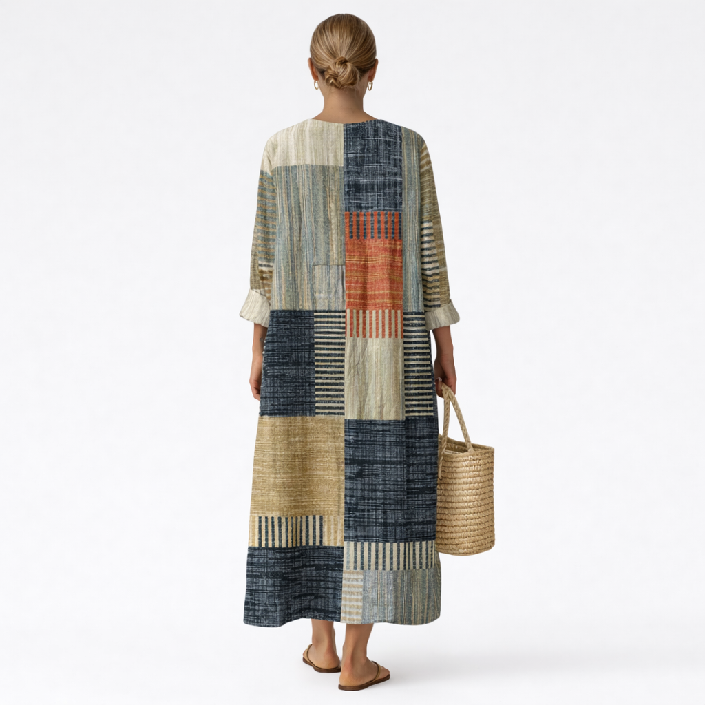 Ana™ | Vestito Stampato Astratto
