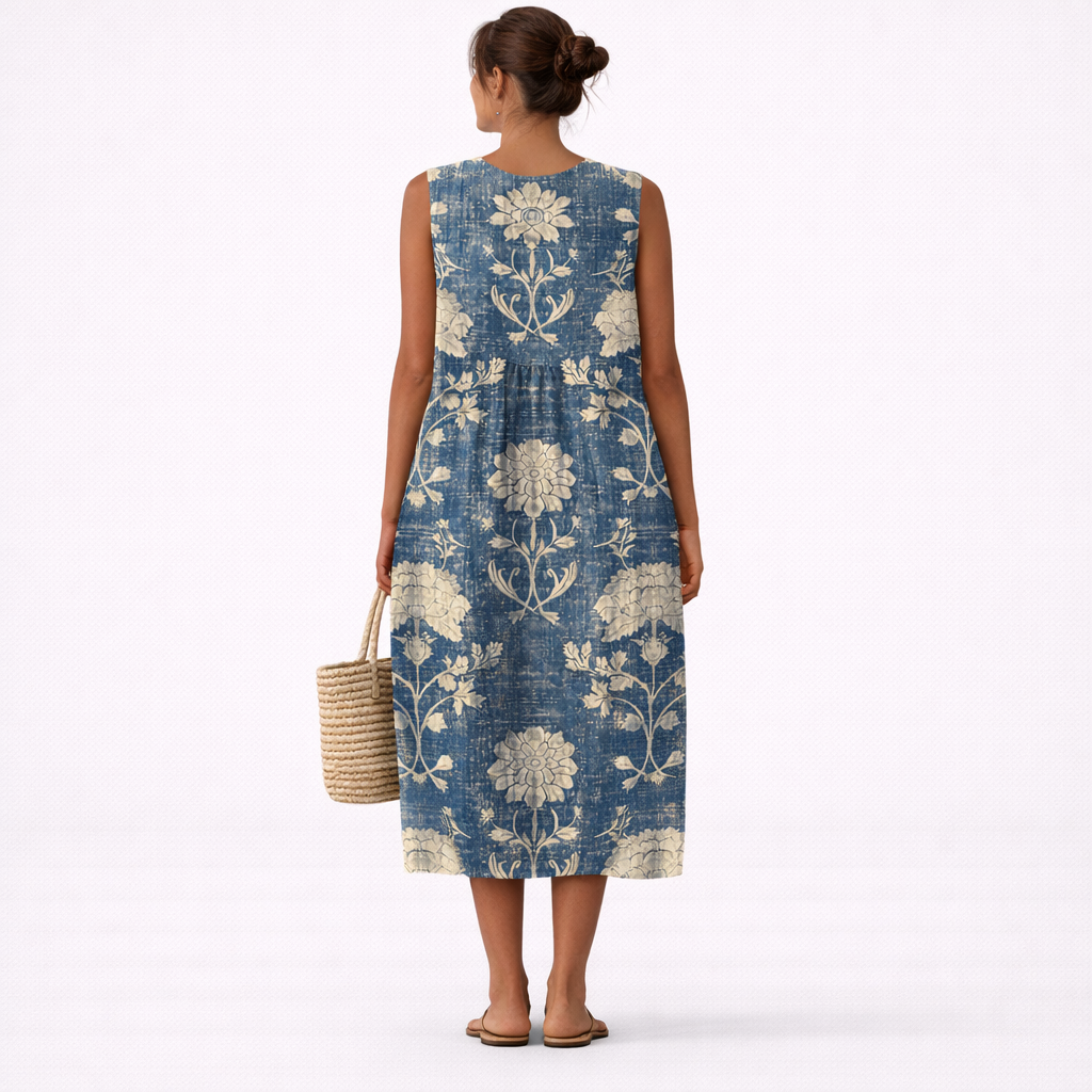 Aurora™ | Vestito Midi Floreale Classico