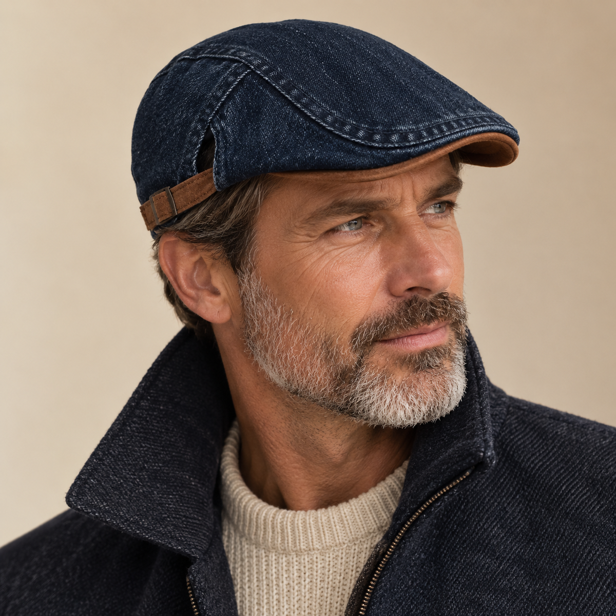 Mateo | Cappellino in denim da uomo