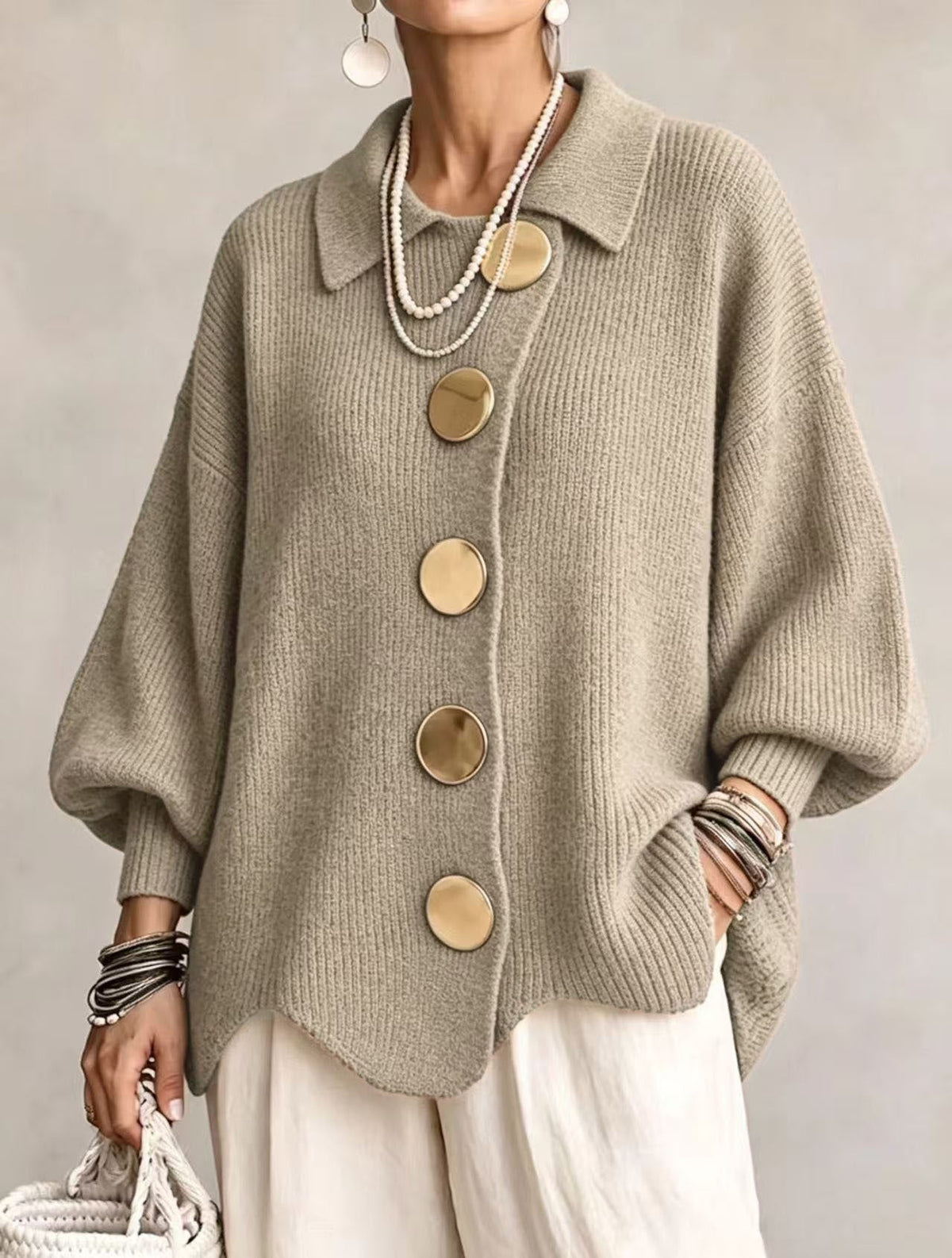 Clelia | Cardigan Morbido e Raffinato
