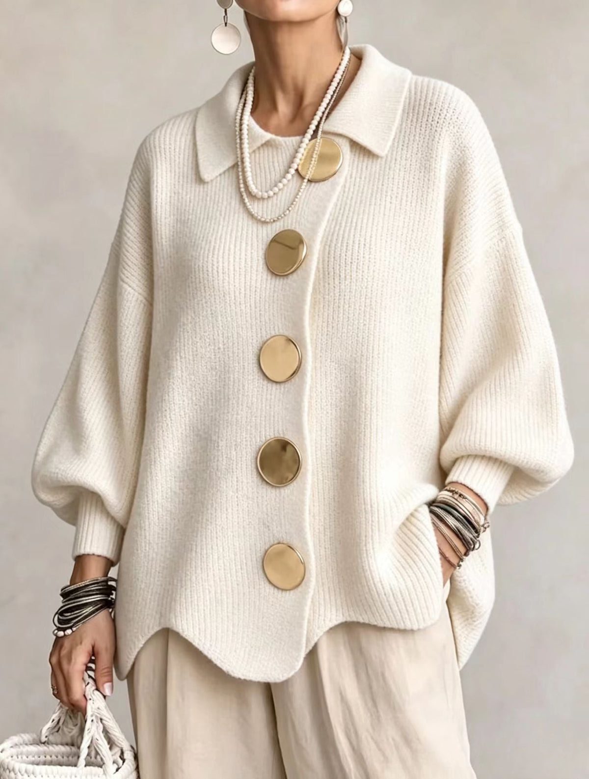 Clelia | Cardigan Morbido e Raffinato