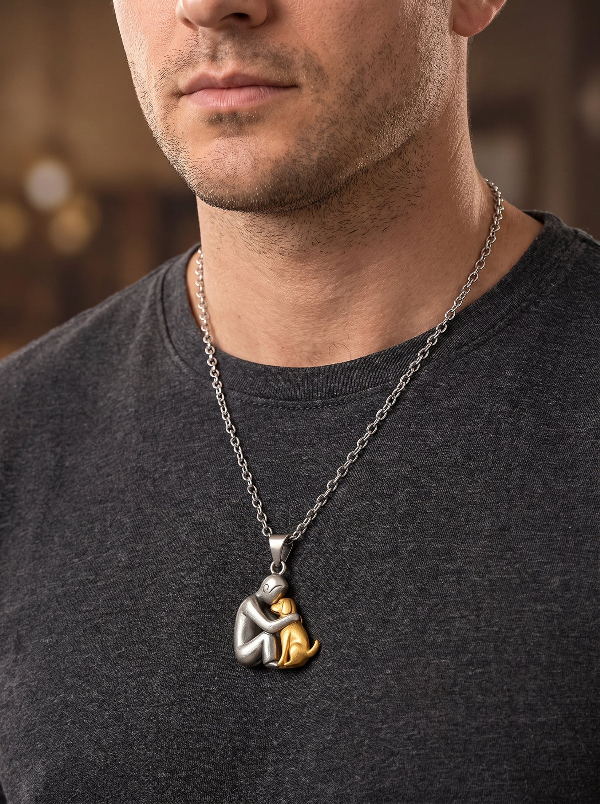 Amorina | Collana con silhouette del tuo animale