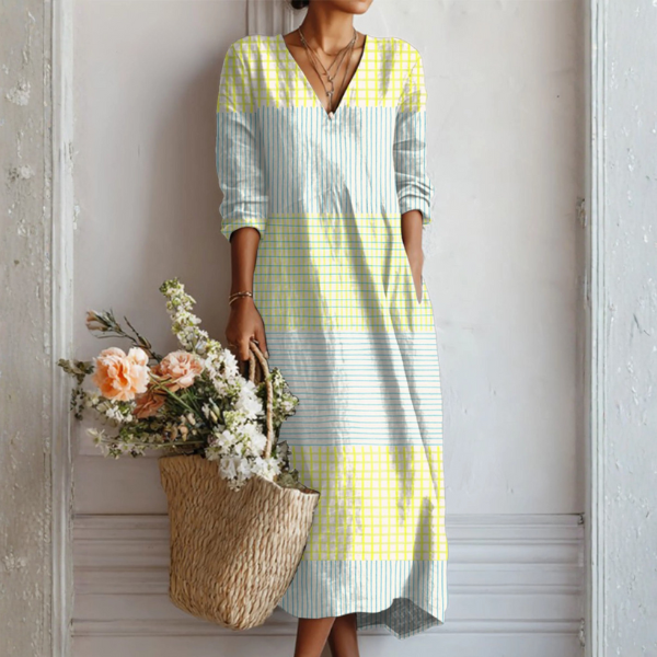 Olivia™ | Vestito in Lino Eleganza Naturale