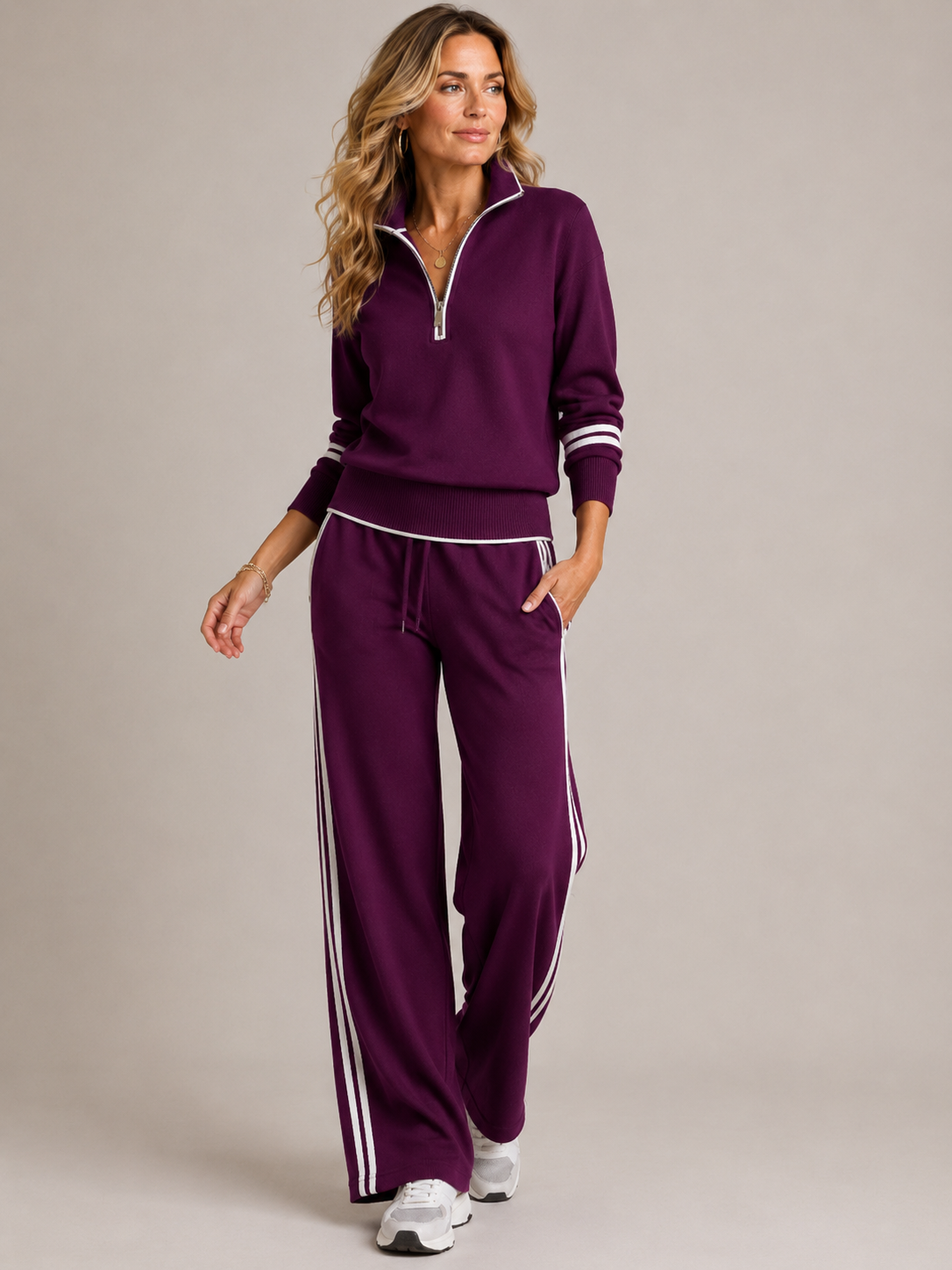 Séréna | Completo Pullover con Zip