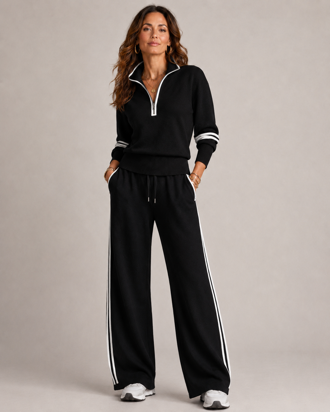 Séréna | Completo Pullover con Zip