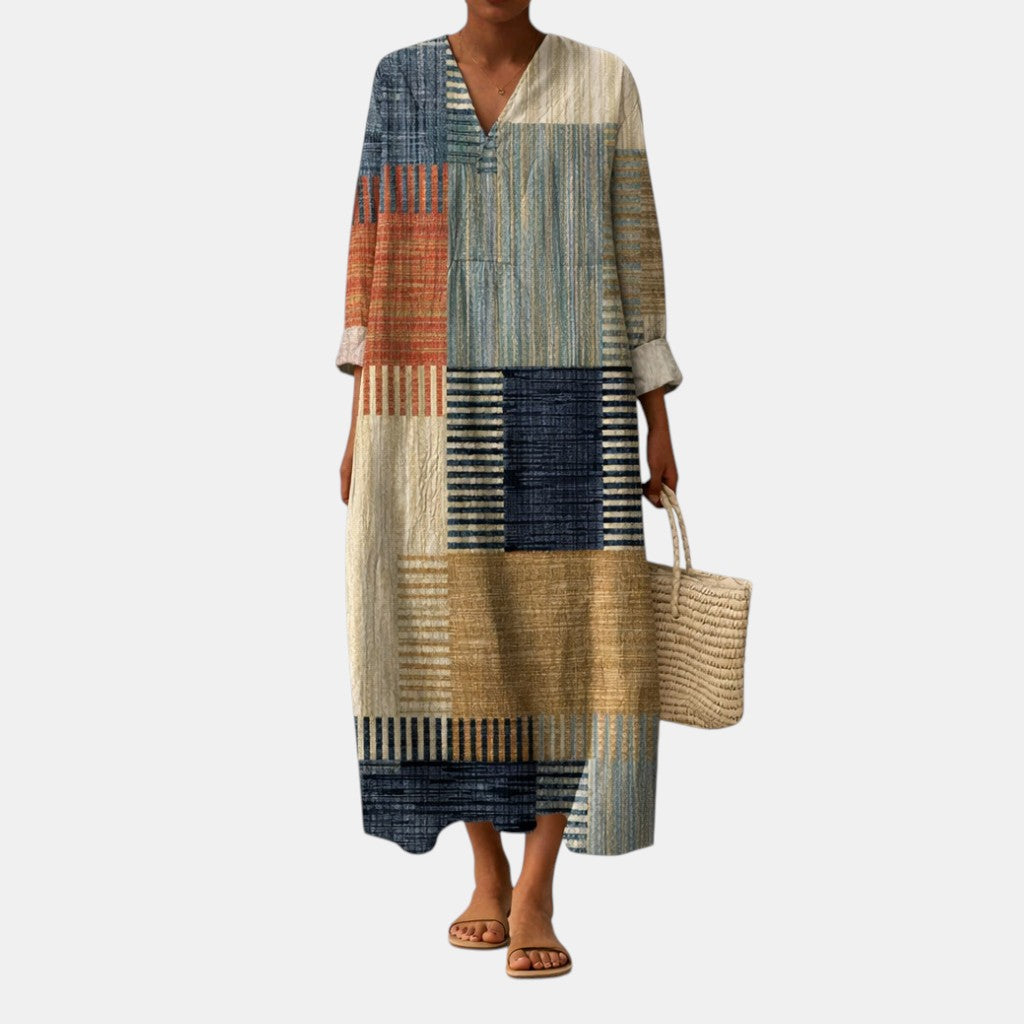 Ana™ | Vestito Stampato Astratto