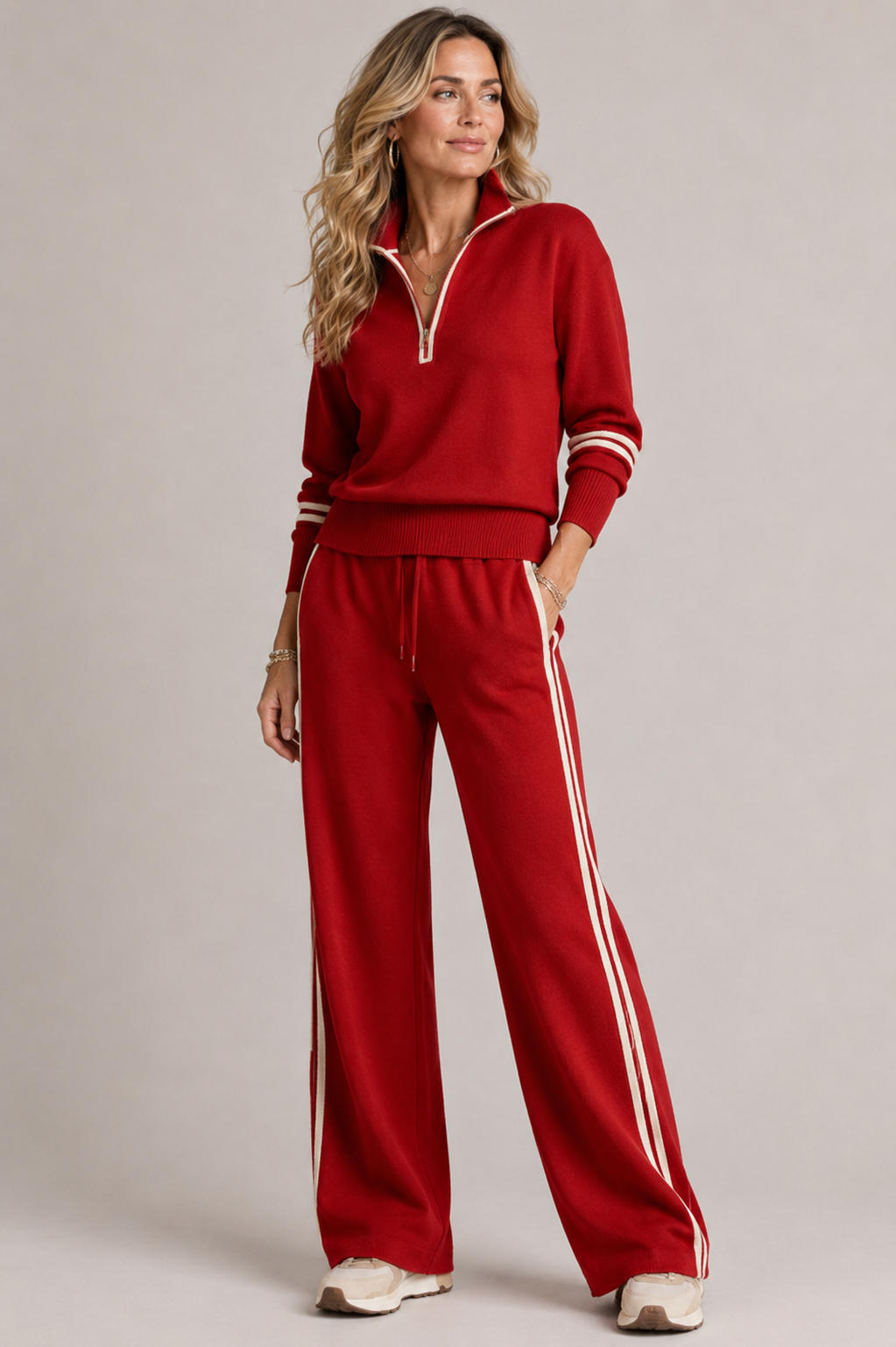 Séréna | Completo Pullover con Zip