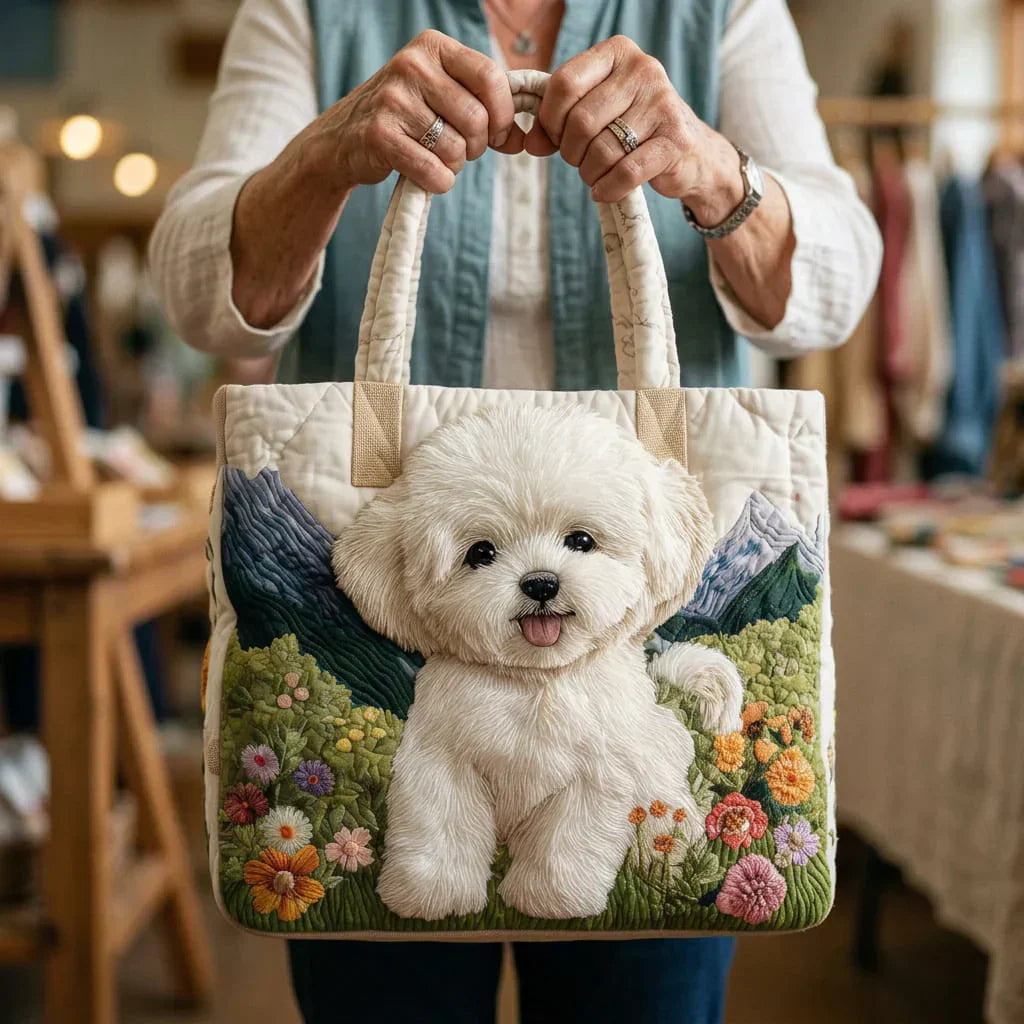 Borsa Artigianale Imbottita - Cane Incantato