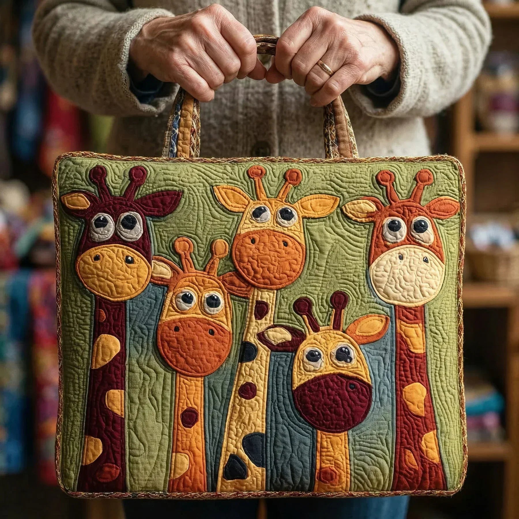 Borsa Imbottita - Giraffa