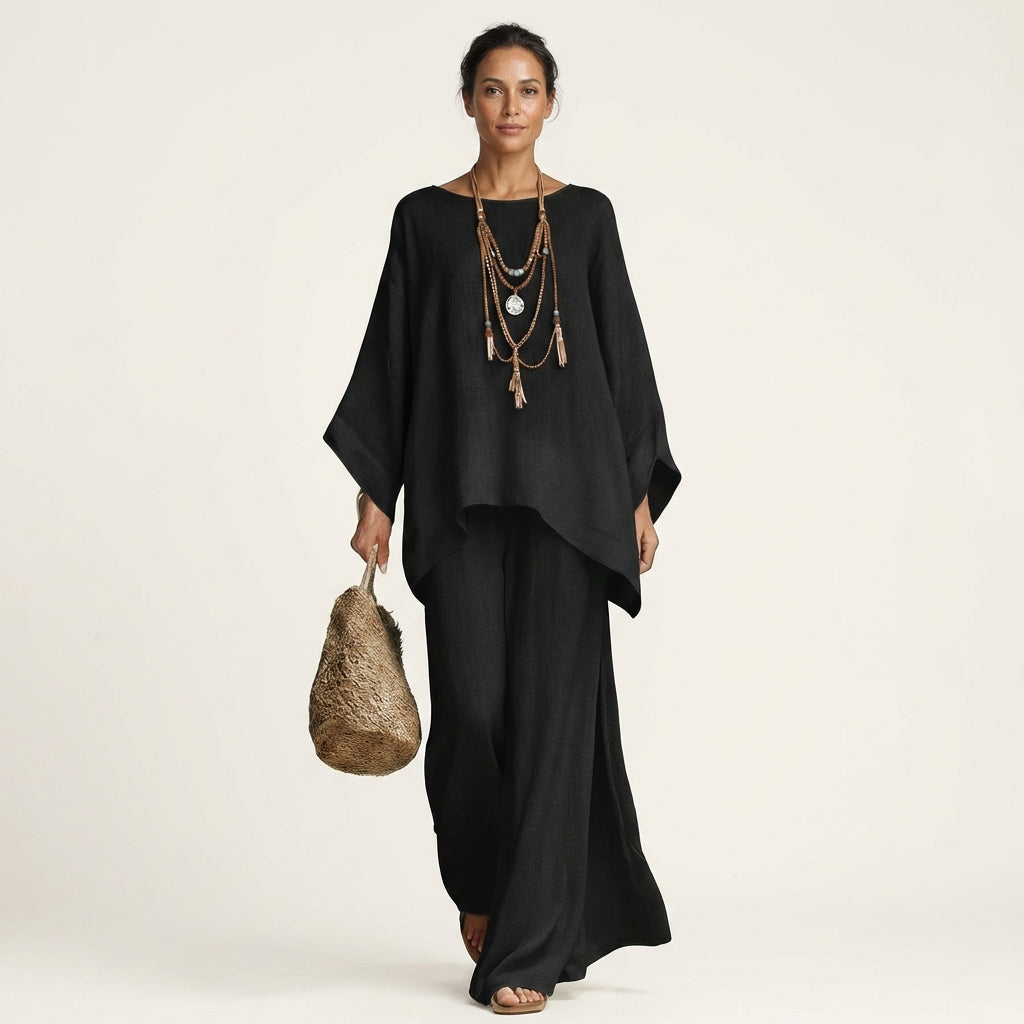 Majolie | Completo Donna Boho in Lino