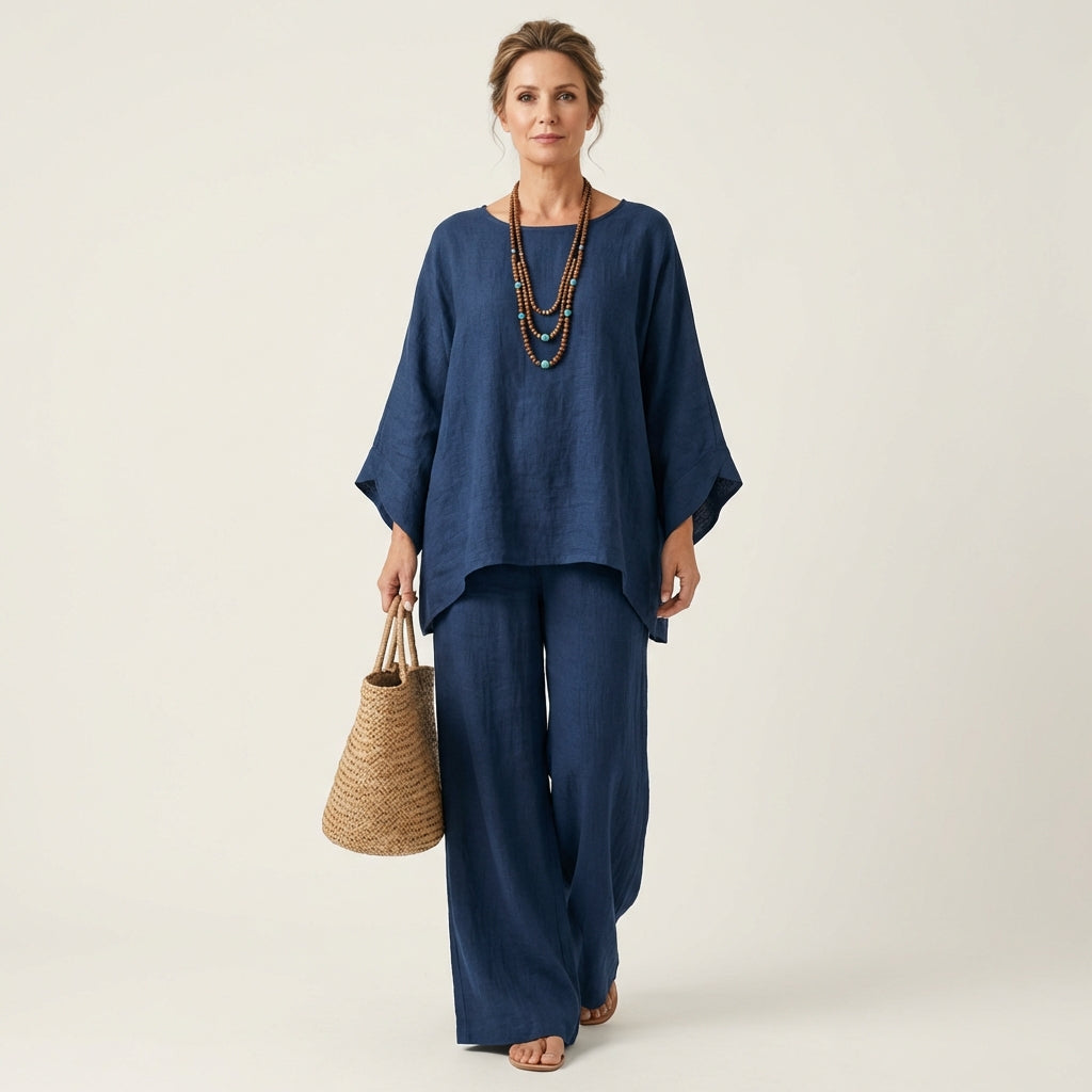Majolie | Completo Donna Boho in Lino