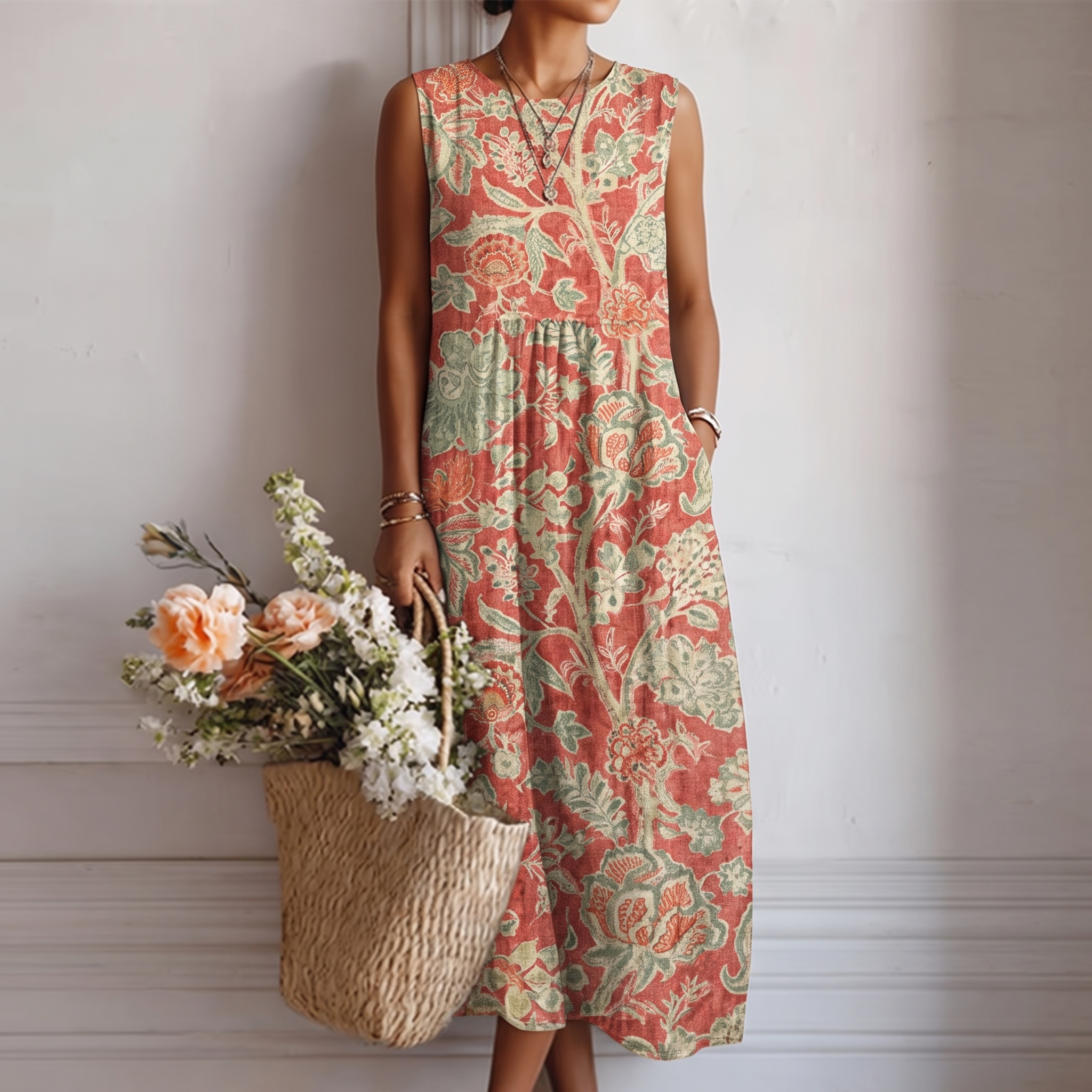 Raquel™ | Vestito Midi per il Quotidiano