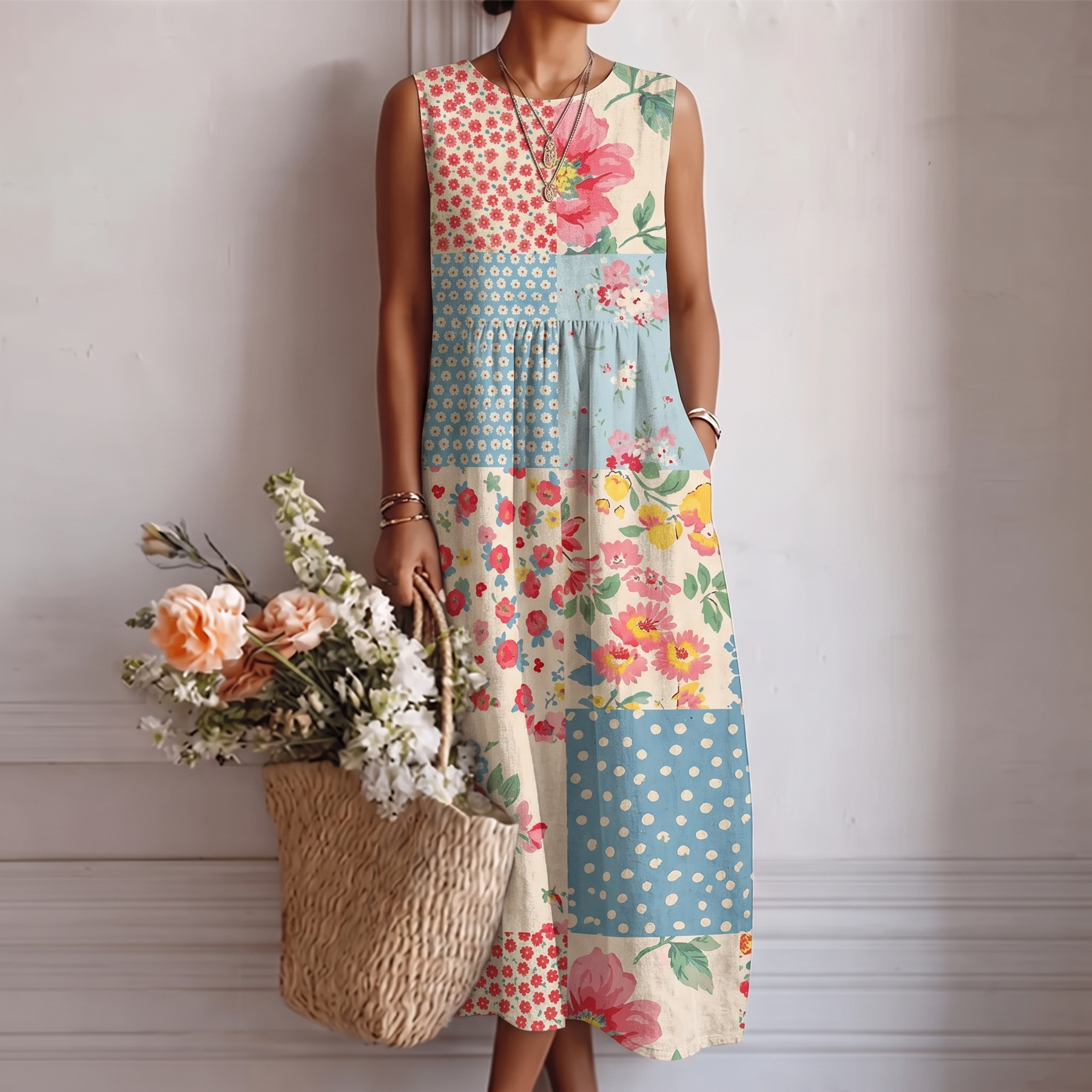 Amelia™ | Vestito Midi del Giorno per Giorno