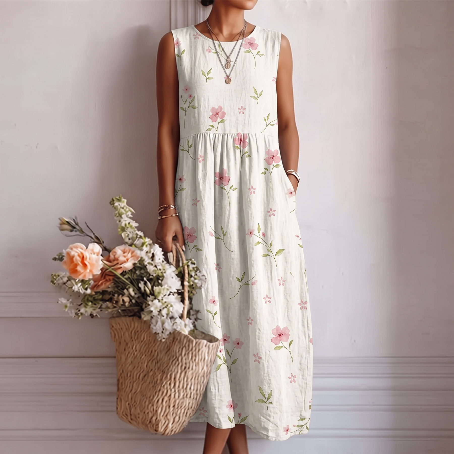 Elisa™ | Vestito Midi del Giorno