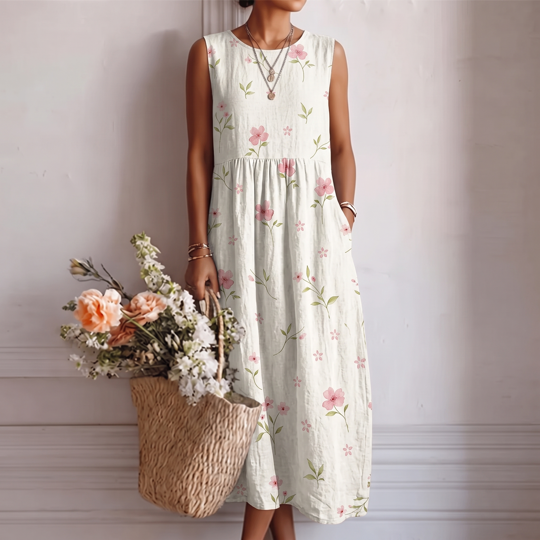 Elisa™ | Vestito Midi del Giorno