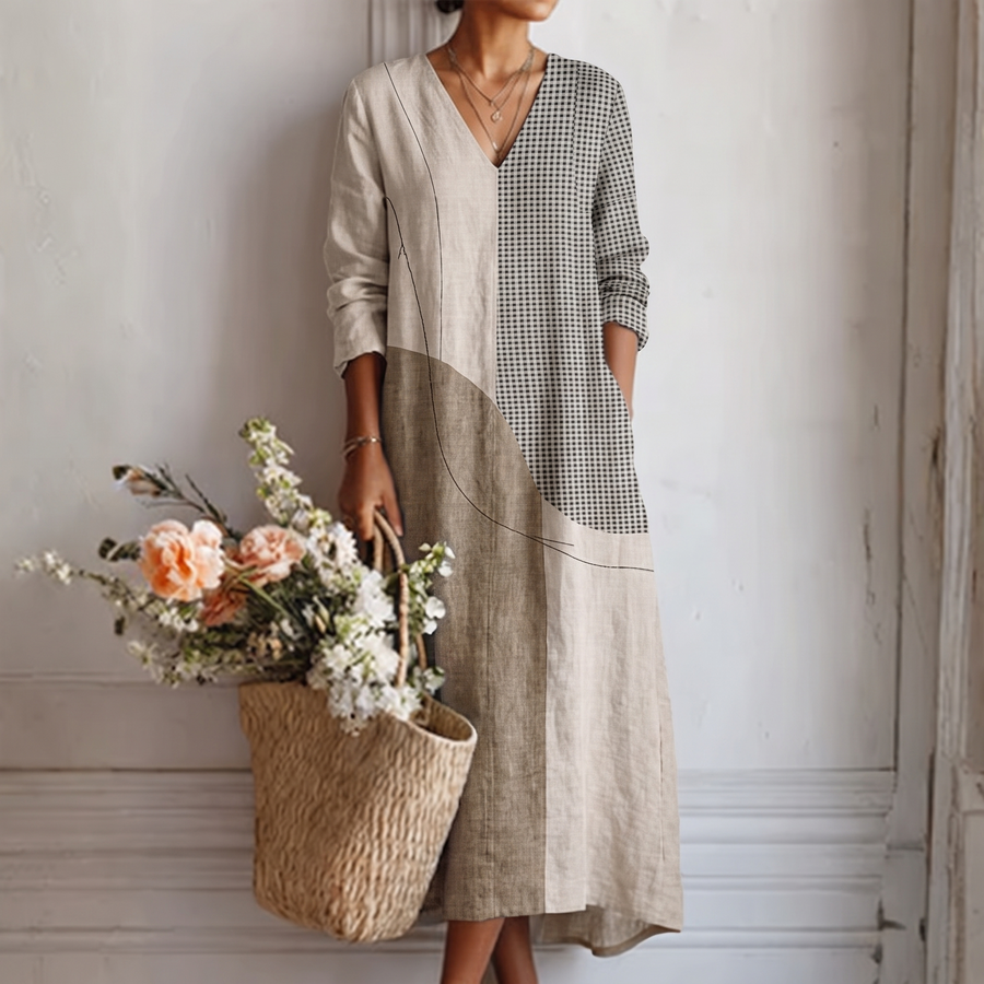 Emma™ | Vestito Elegante a Righe