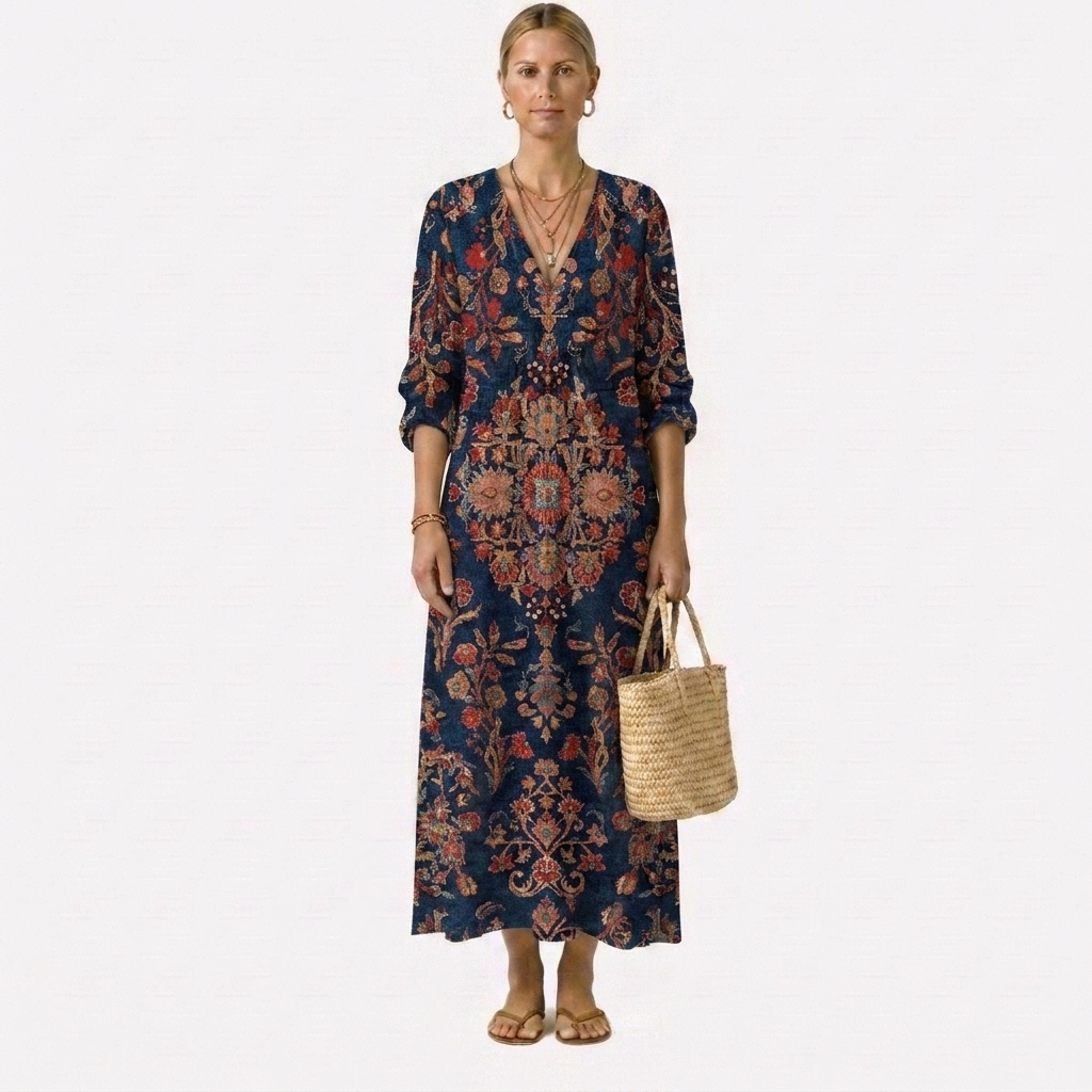 Adela™ | Vestito Floreale con Charme