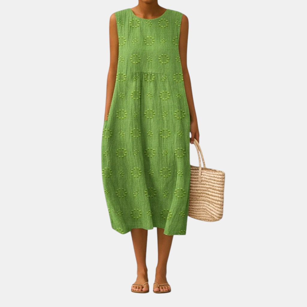 Olivia™ | Vestito Midi Fresco per il Giorno per Giorno