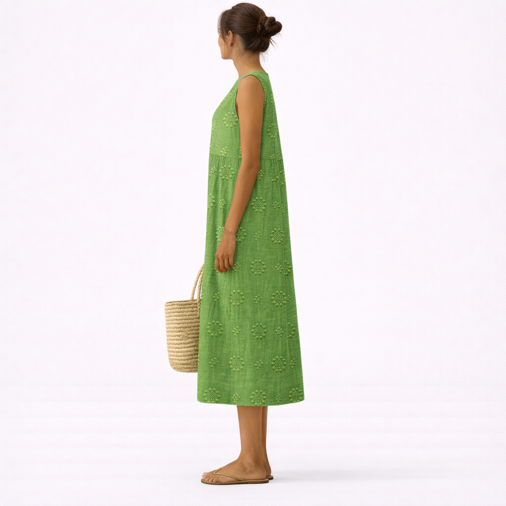 Olivia™ | Vestito Midi Fresco per il Giorno per Giorno